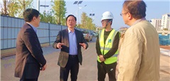 永州市委副書(shū)記、市長(zhǎng)趙應(yīng)云調(diào)研永州大道綜合管廊項(xiàng)目施工建設(shè)情況