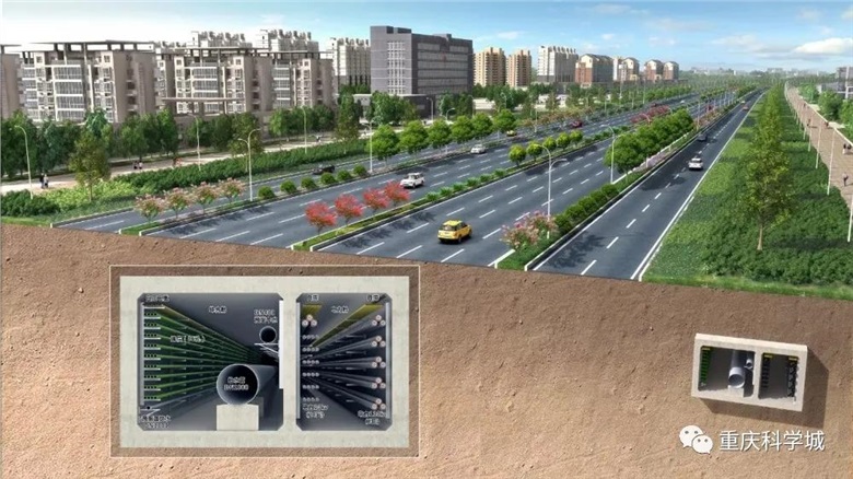 空間大得可以跑卡車！科學(xué)大道一期地下綜合管廊建設(shè)過半